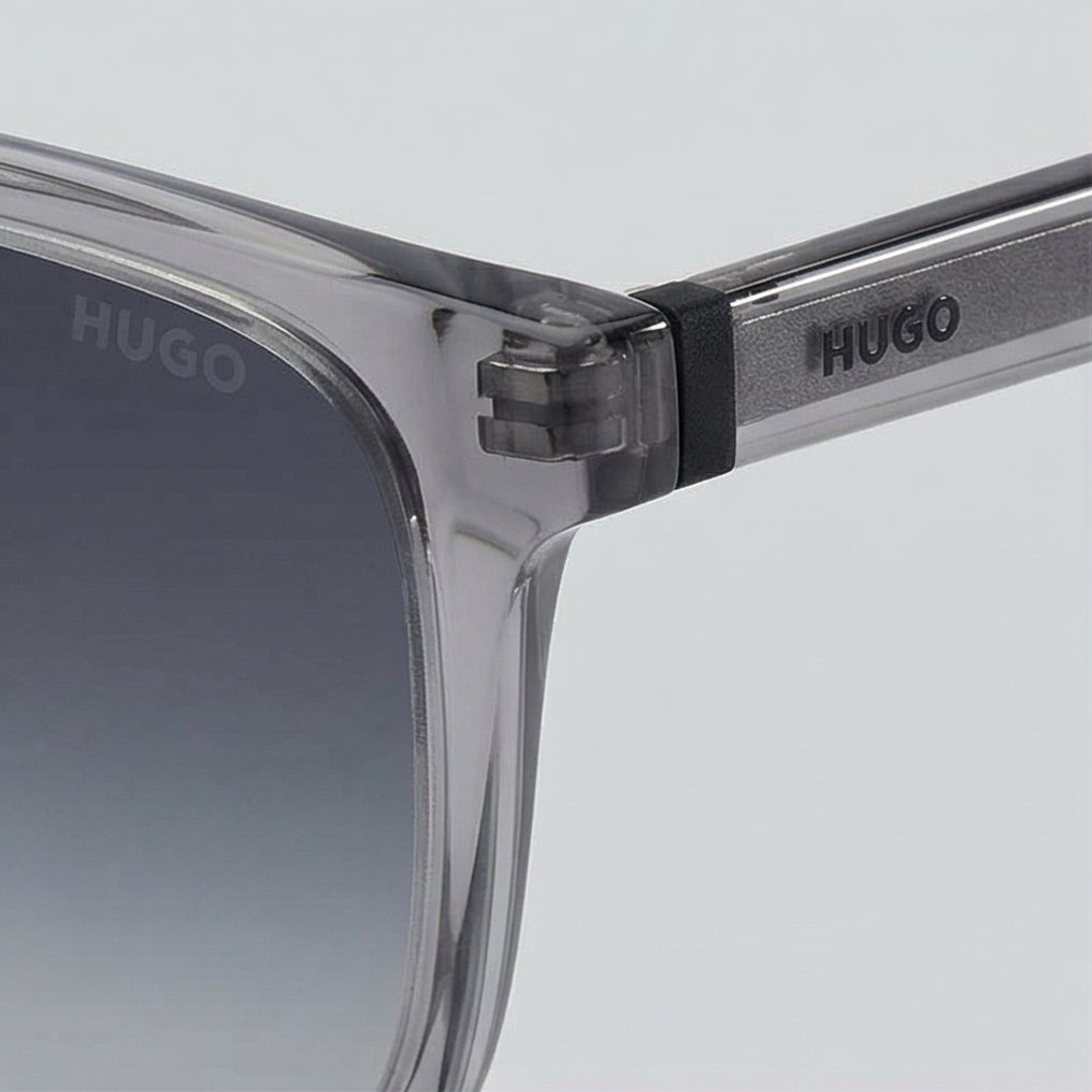 Hugo Sunglasses Hugo Boss Sunglasses HG 1356/S KB79O Men Grey Square Full Rim Grey Gradient 55mm Eyeglasses Eyewear designer