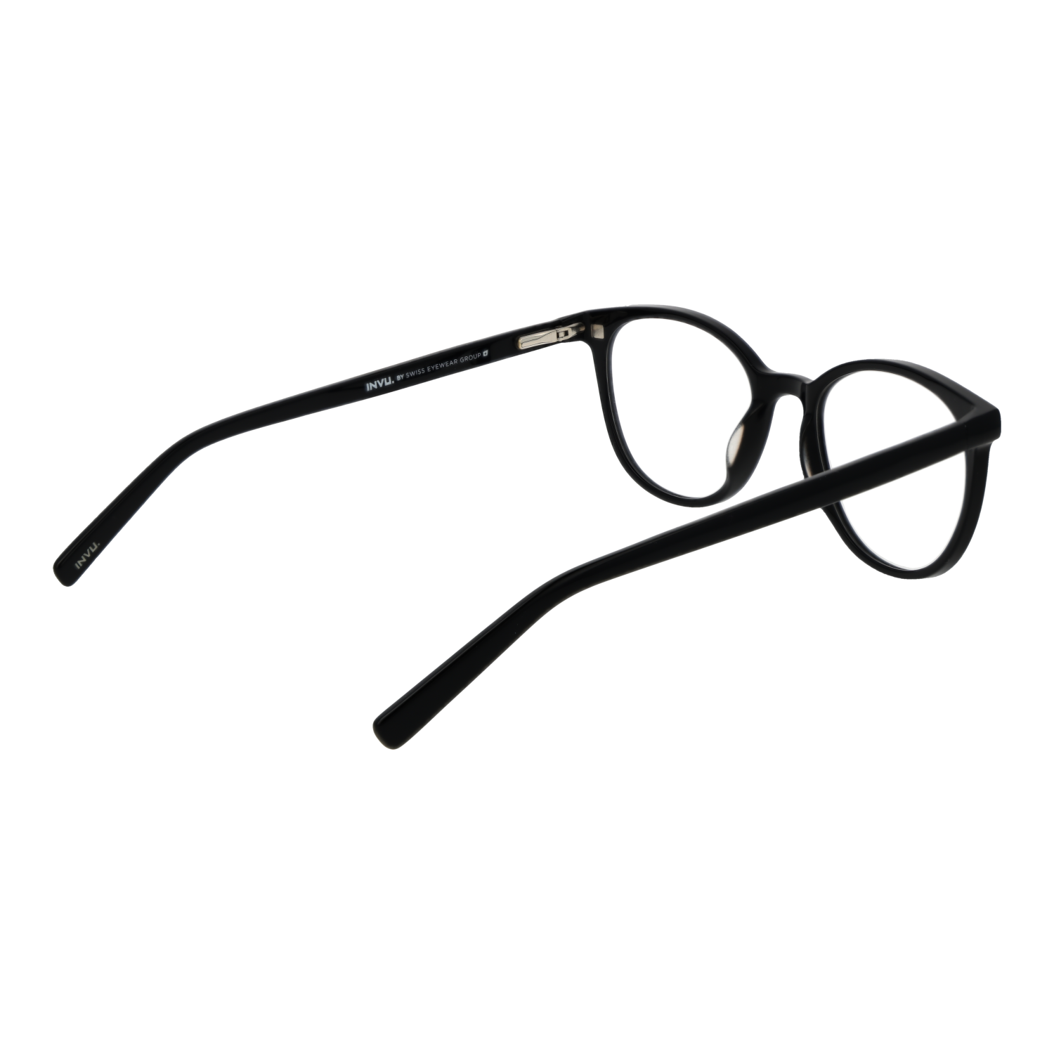 Invu Frames with Sunglasses-Clips Invu Frames with Sunglasses-Clips M4216 A 50 Eyeglasses Eyewear designer