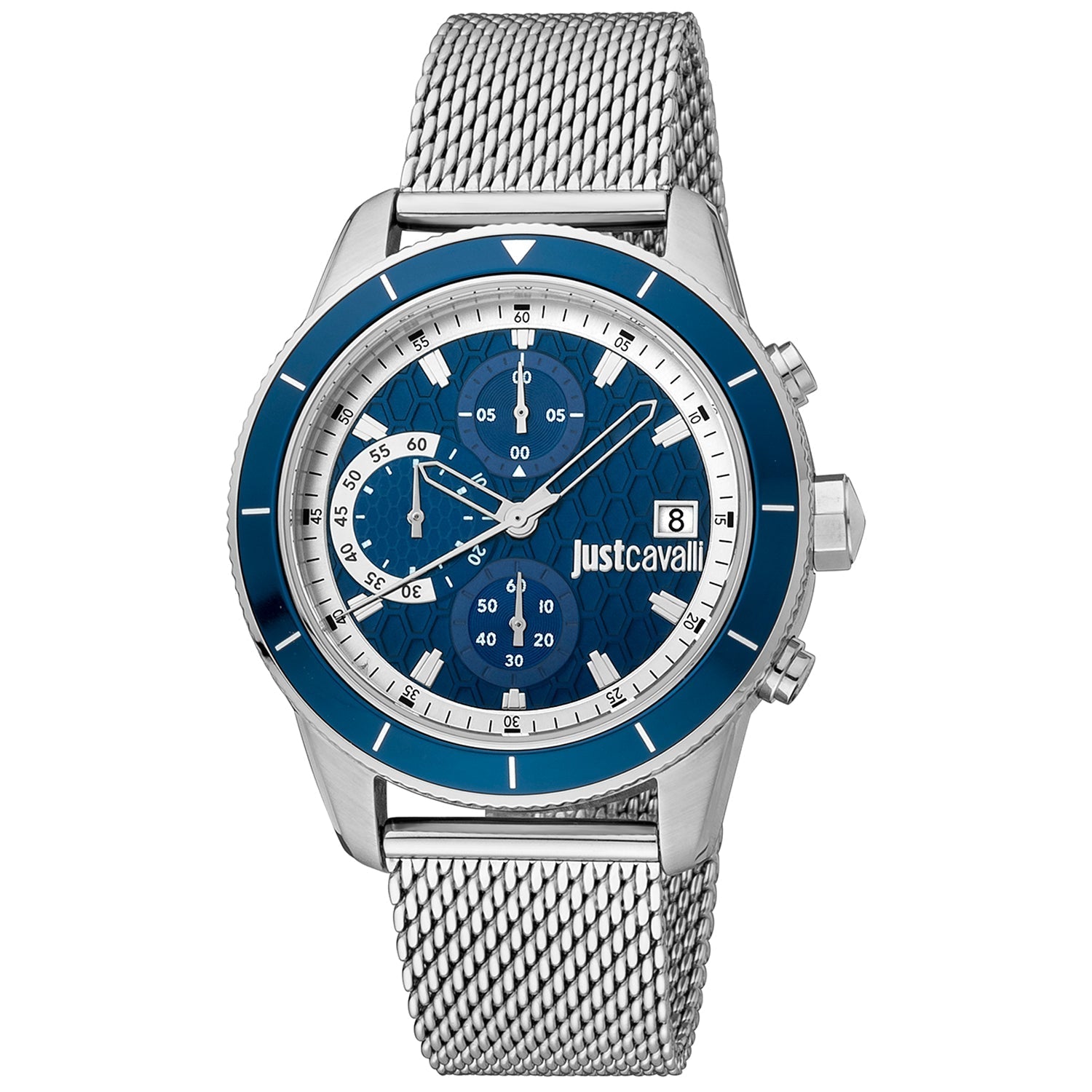 Just Cavalli Watches Just Cavalli Watch Gents Blue JC1G215M0055 Eyeglasses Eyewear UK USA Australia 