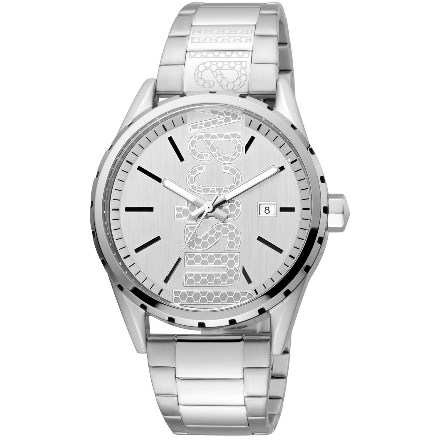 Just Cavalli Watches Just Cavalli Watch Men's Stainless Steel Quartz JC1G082M0055 Eyeglasses Eyewear UK USA Australia 