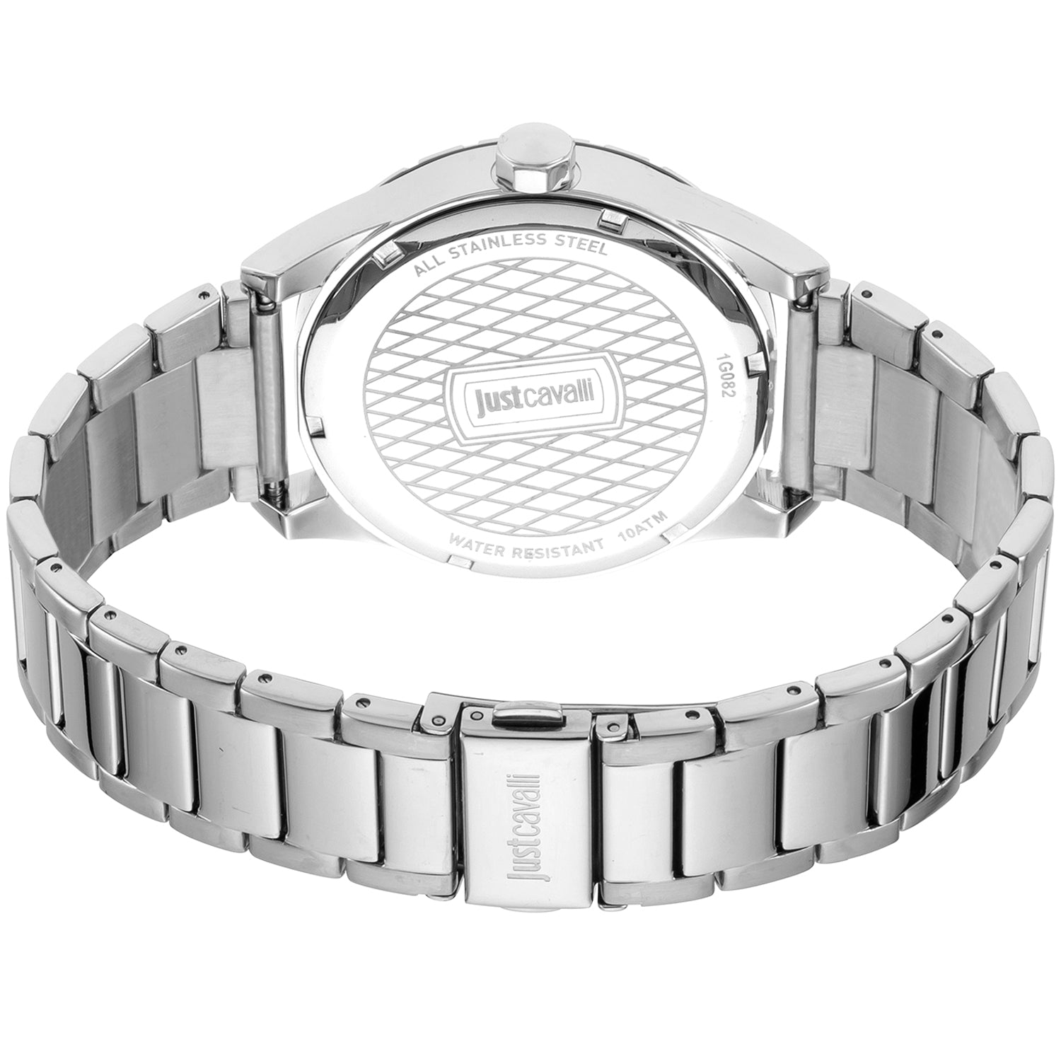 Just Cavalli Watches Just Cavalli Watch Men's Stainless Steel Quartz JC1G082M0055 Eyeglasses Eyewear UK USA Australia 