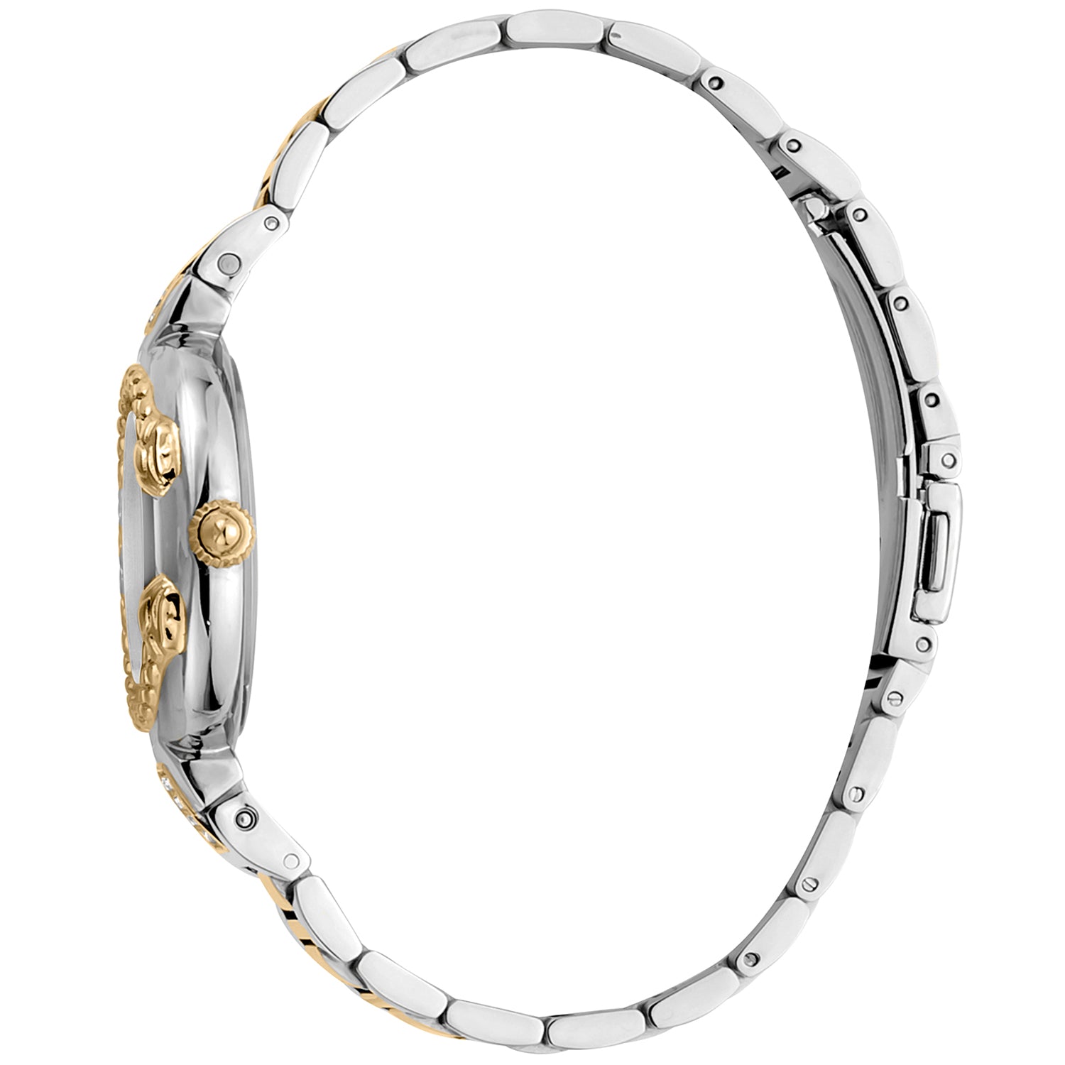 Just Cavalli Watches Just Cavalli Women's Silver Gold Two Tone Quartz Watch JC1L174M0095 Eyeglasses Eyewear UK USA Australia 