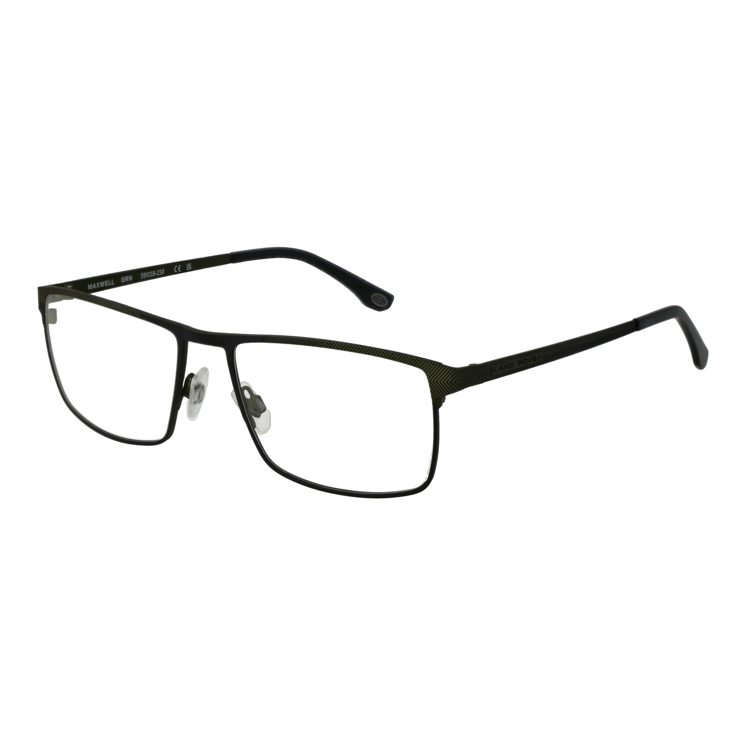 Land Rover Optical Frames Land Rover Eyeglasses Frames Maxwell GRN 59 Eyeglasses Eyewear designer