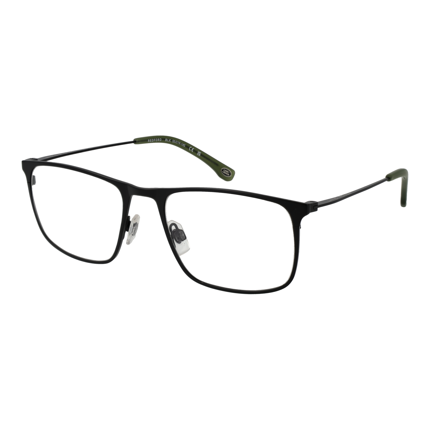 Land Rover Optical Frames Land Rover Eyeglasses Frames Redford BLK 55 Eyeglasses Eyewear designer