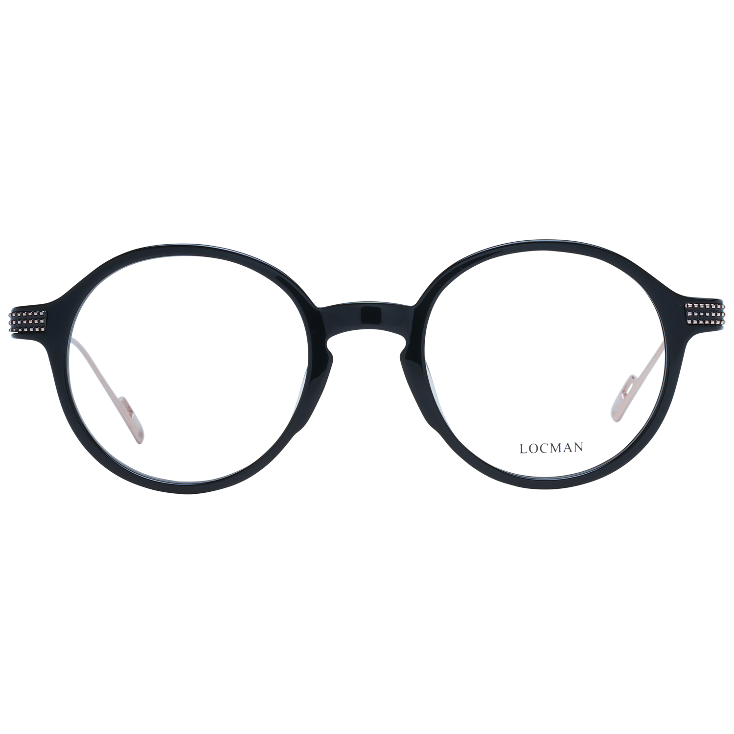 Locman Optical Frames Locman Glasses Frames LOCV002 BLK 48 Eyeglasses Eyewear designer