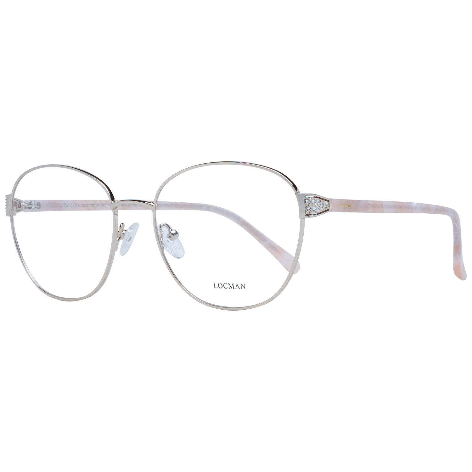 Locman Optical Frames Locman Glasses Frames LOCV004 GLD 58 Eyeglasses Eyewear designer