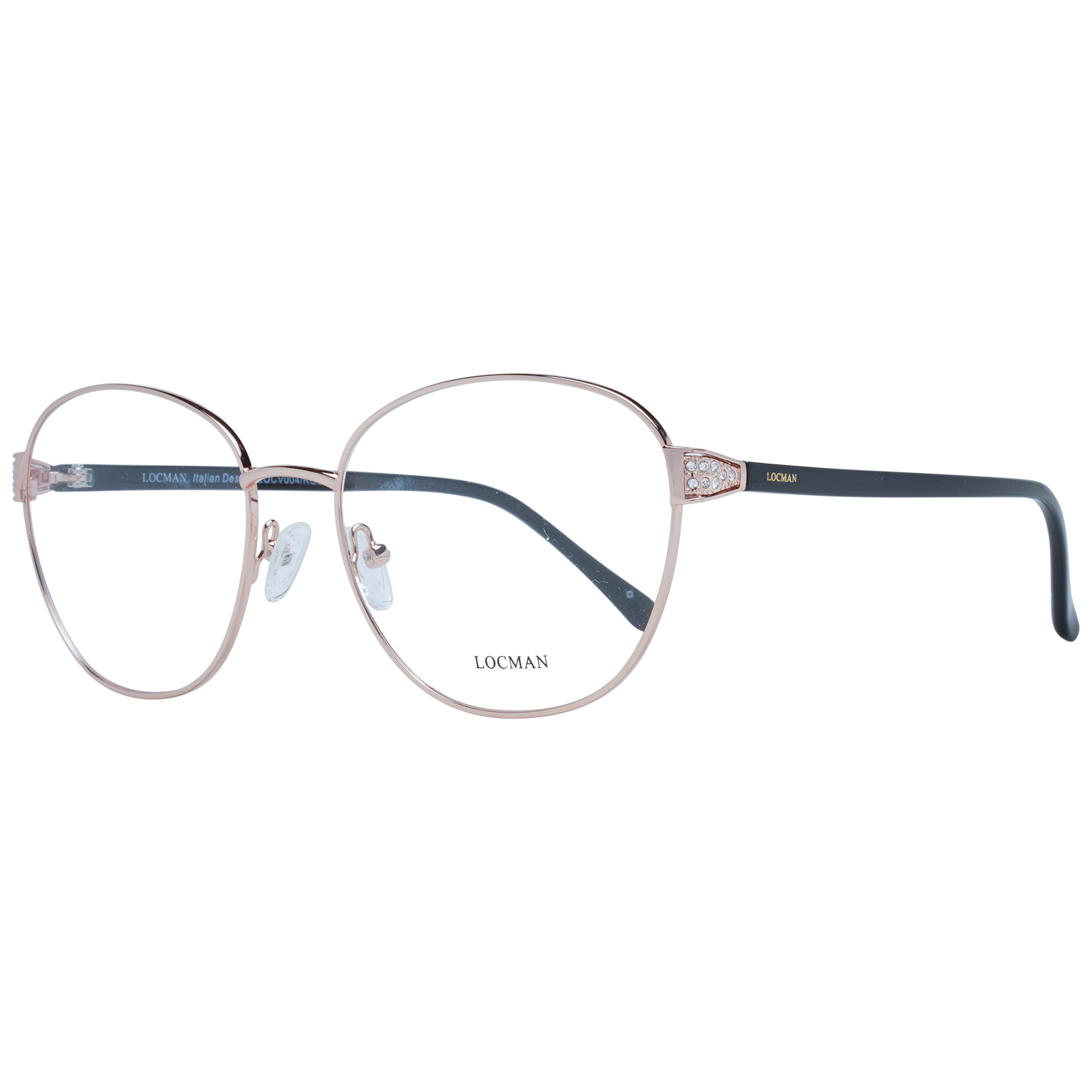 Locman Optical Frames Locman Glasses Frames LOCV004 RGD 58 Eyeglasses Eyewear designer