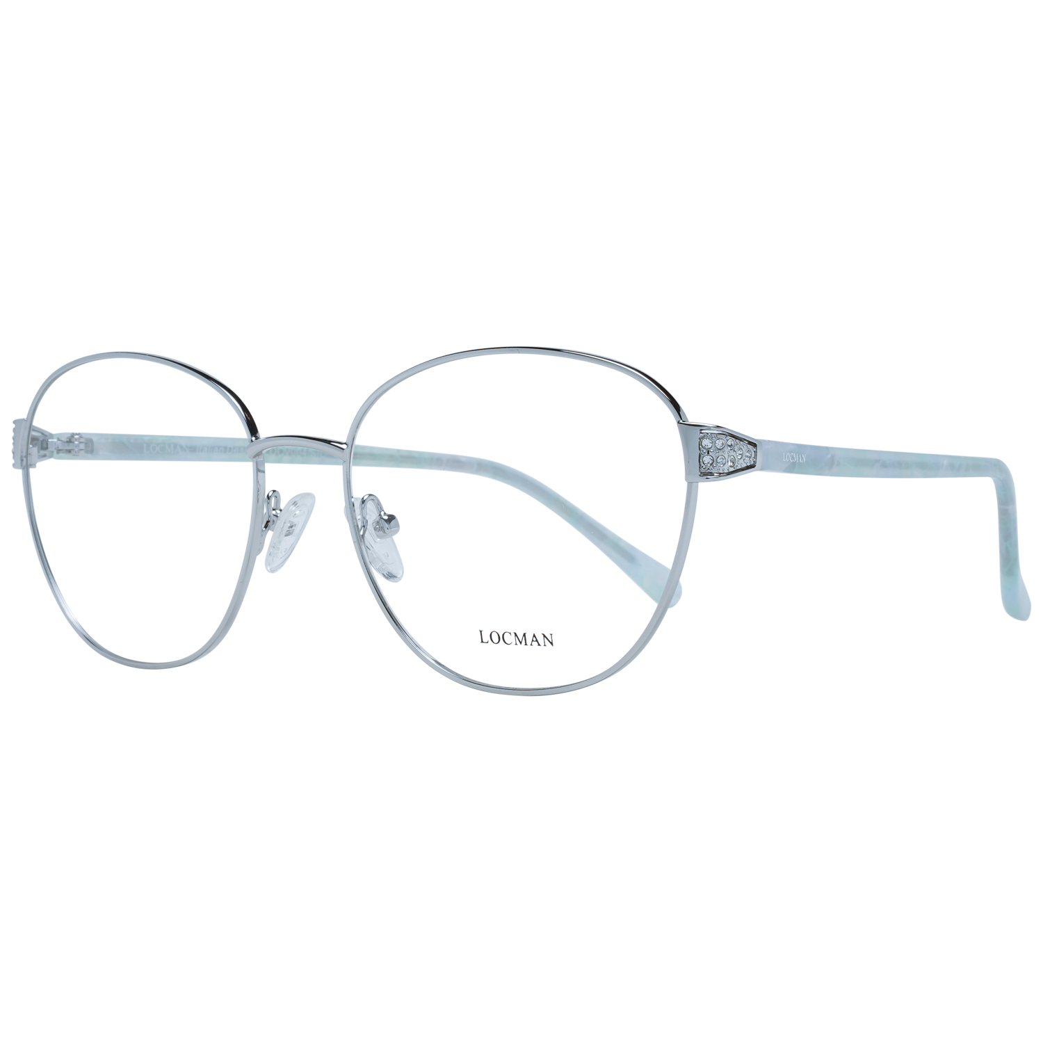 Locman Optical Frames Locman Glasses Frames LOCV004 SIL 58 Eyeglasses Eyewear designer