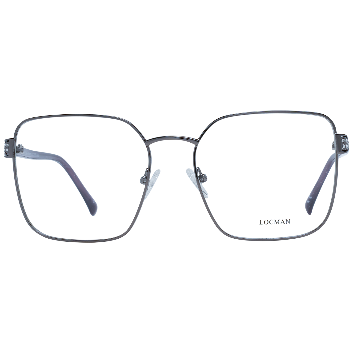 Locman Optical Frames Locman Glasses Frames LOCV005 SLV 57 Eyeglasses Eyewear designer