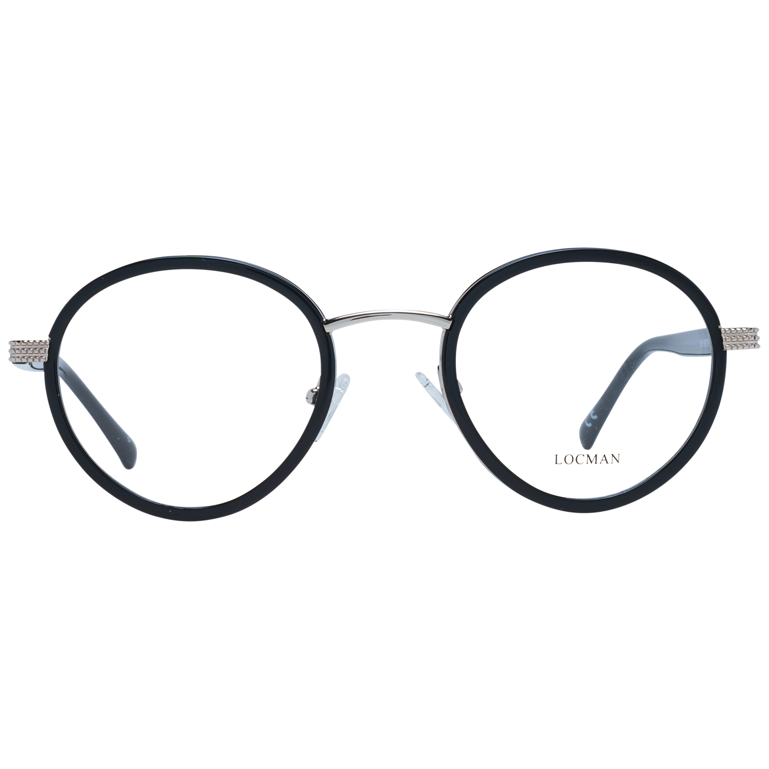 Locman Optical Frames Locman Glasses Frames LOCV006 BLK 50 Eyeglasses Eyewear designer