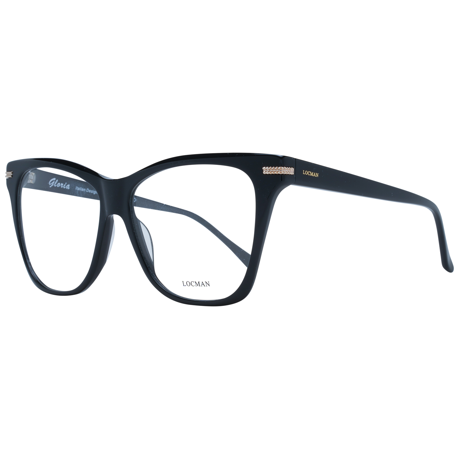 Locman Optical Frames Locman Glasses Frames LOCV008 BLK 59 Eyeglasses Eyewear designer