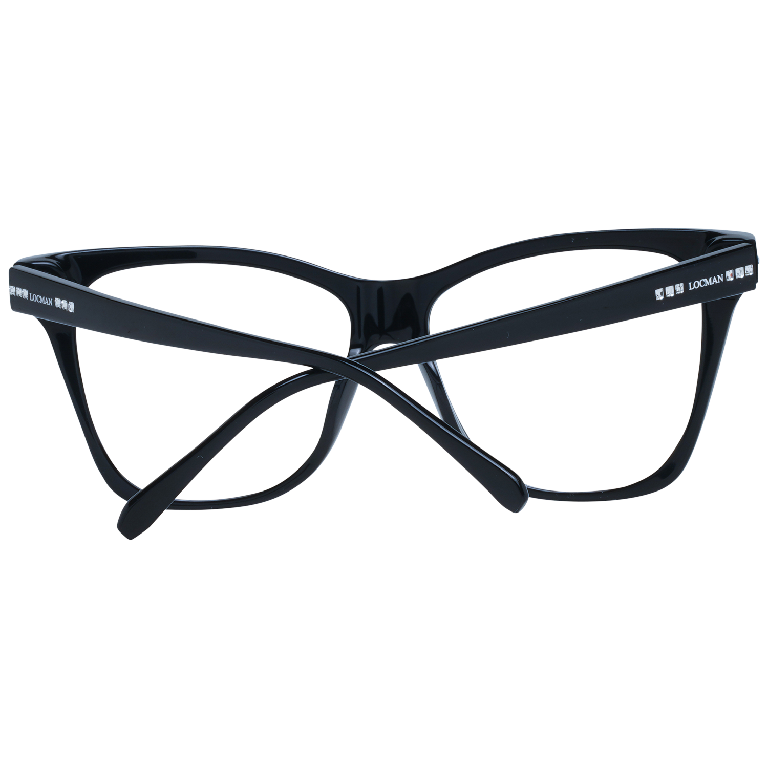 Locman Optical Frames Locman Glasses Frames LOCV008STR BLK 59 Eyeglasses Eyewear designer