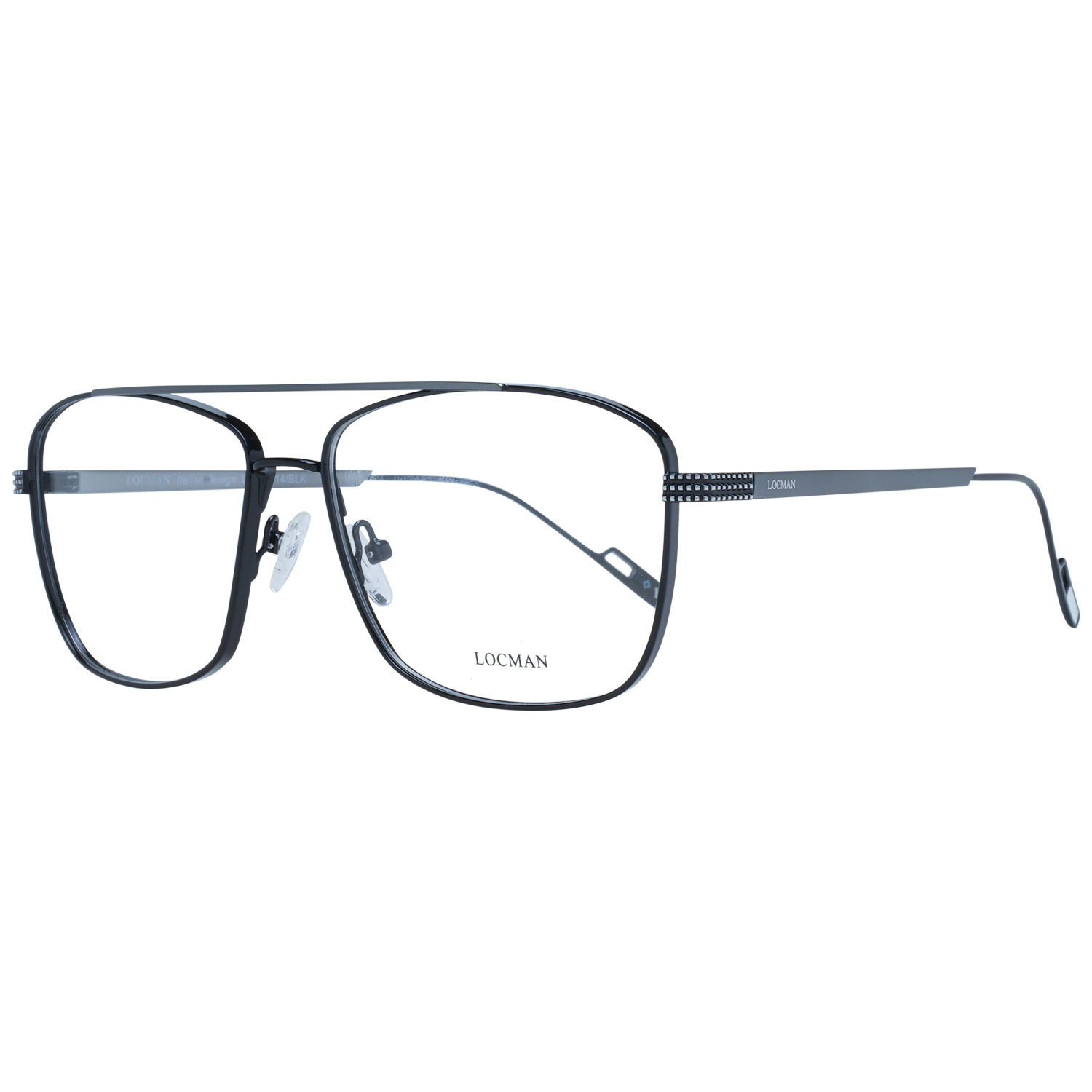 Locman Optical Frames Locman Glasses Frames LOCV014 BLK 60 Eyeglasses Eyewear designer