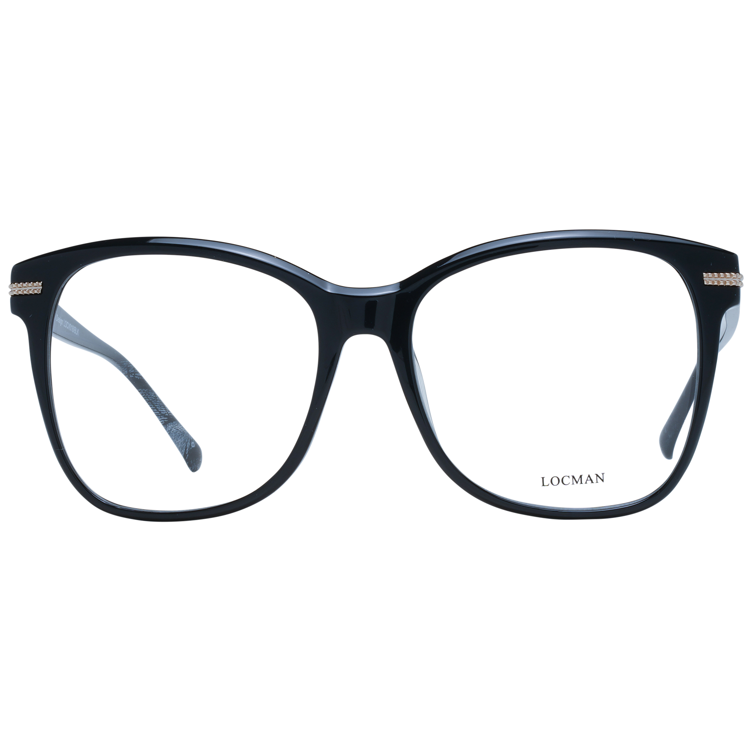 Locman Optical Frames Locman Glasses Frames LOCV018 BLK 57 Eyeglasses Eyewear designer