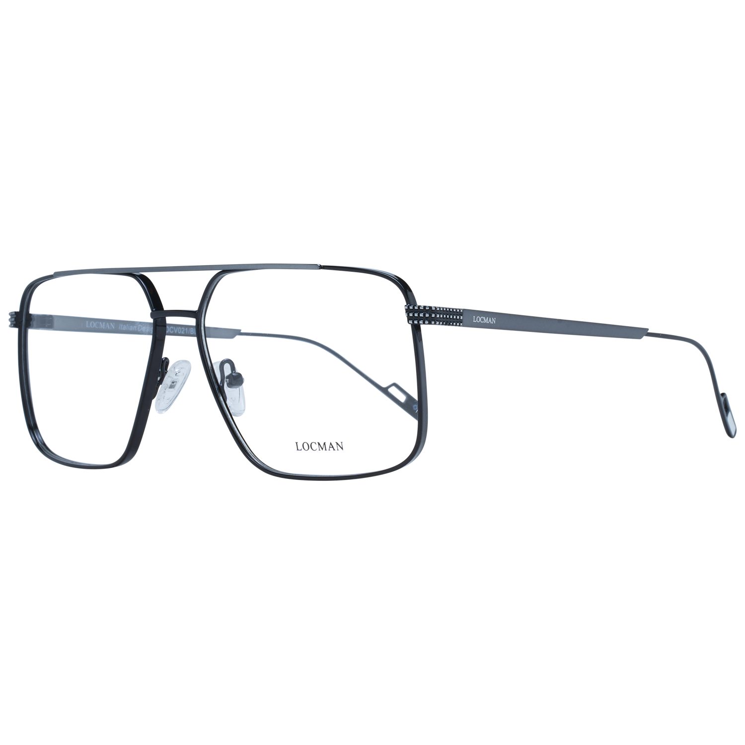 Locman Optical Frames Locman Glasses Frames LOCV021 BLK 58 Eyeglasses Eyewear designer