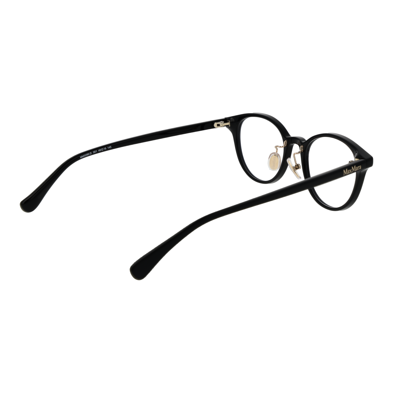 Max Mara Optical Frames Max Mara Eyeglasses Frames MM5090-D 001 49 Eyeglasses Eyewear designer