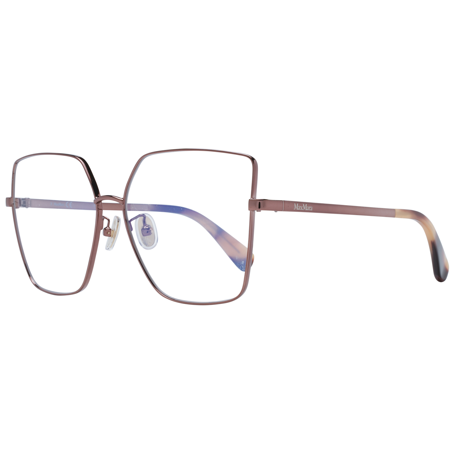 Max Mara Frames with Blue-Filter Lenses Max Mara Glasses Frames MM5073-H-B 034 60 Blue Filter Eyeglasses Eyewear designer