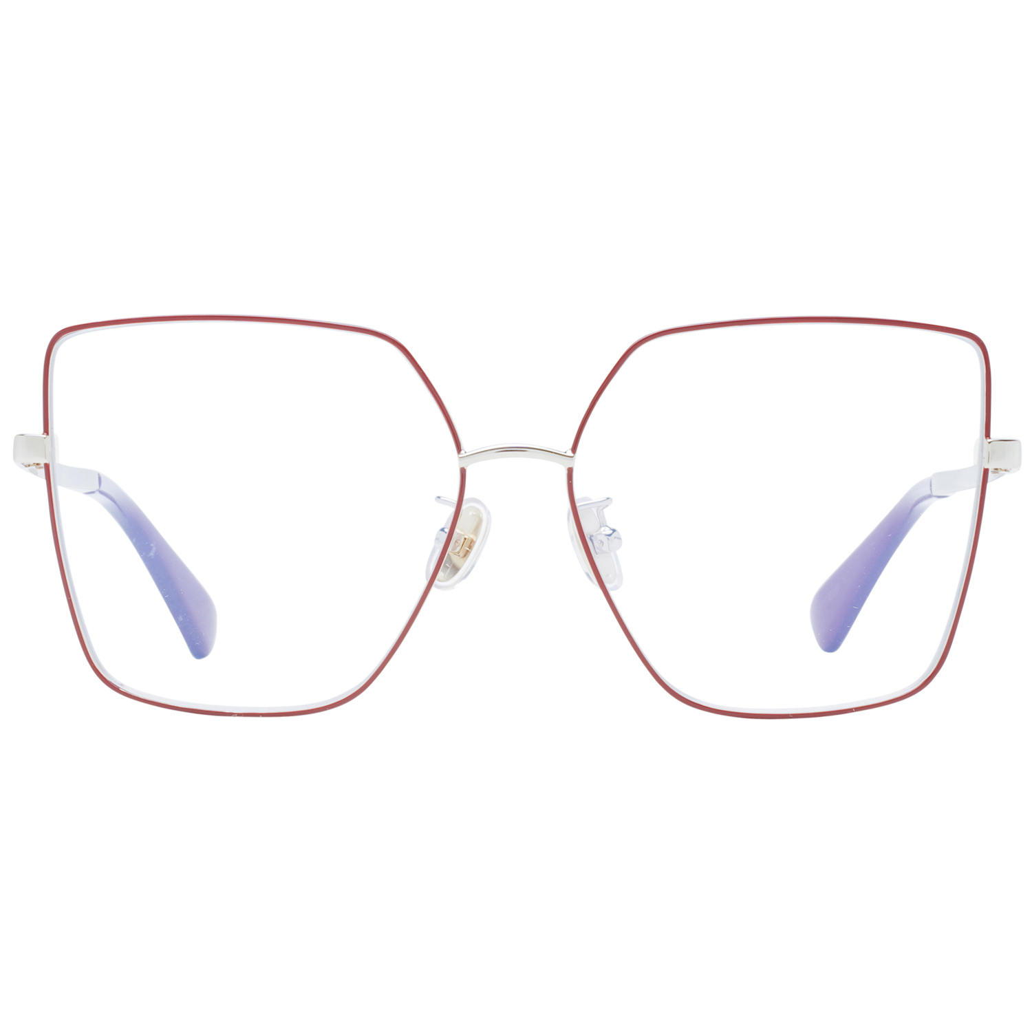 Max Mara Frames with Blue-Filter Lenses Max Mara Glasses Frames MM5073-H-B 068 60 Blue Filter Eyeglasses Eyewear designer