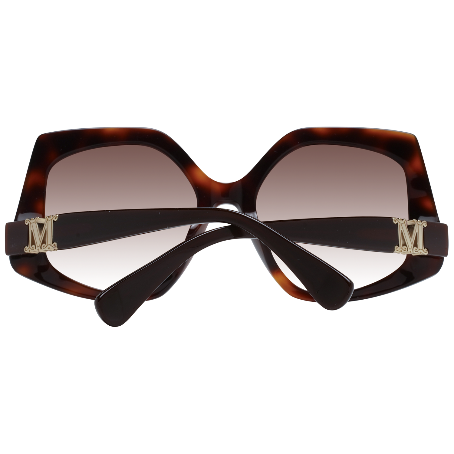 Max Mara Sunglasses Max Mara Sunglasses Women Brown Havana/Brown Geometric MM0012 52F 56mm Eyeglasses Eyewear UK USA Australia 