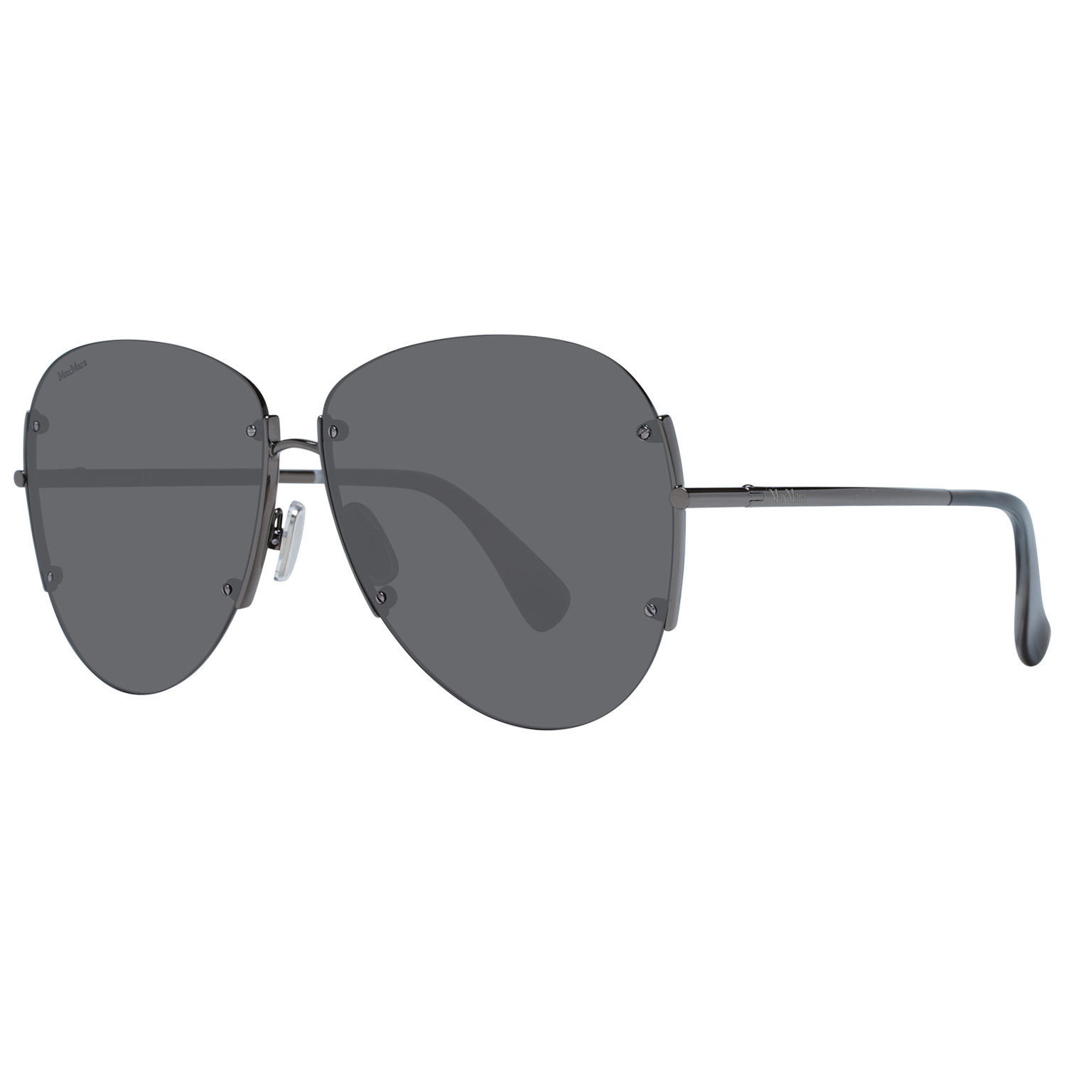 Max Mara Sunglasses Max Mara Sunglasses Women's Aviator Grey MM0001 08A 62 Eyeglasses Eyewear UK USA Australia 