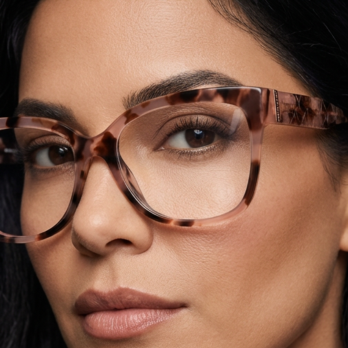 Michael Kors Eyeglasses Michael Kors Eyeglasses Frames 0MK4091 3009 Brown Square Full-Rim 52mm Eyeglasses Eyewear designer