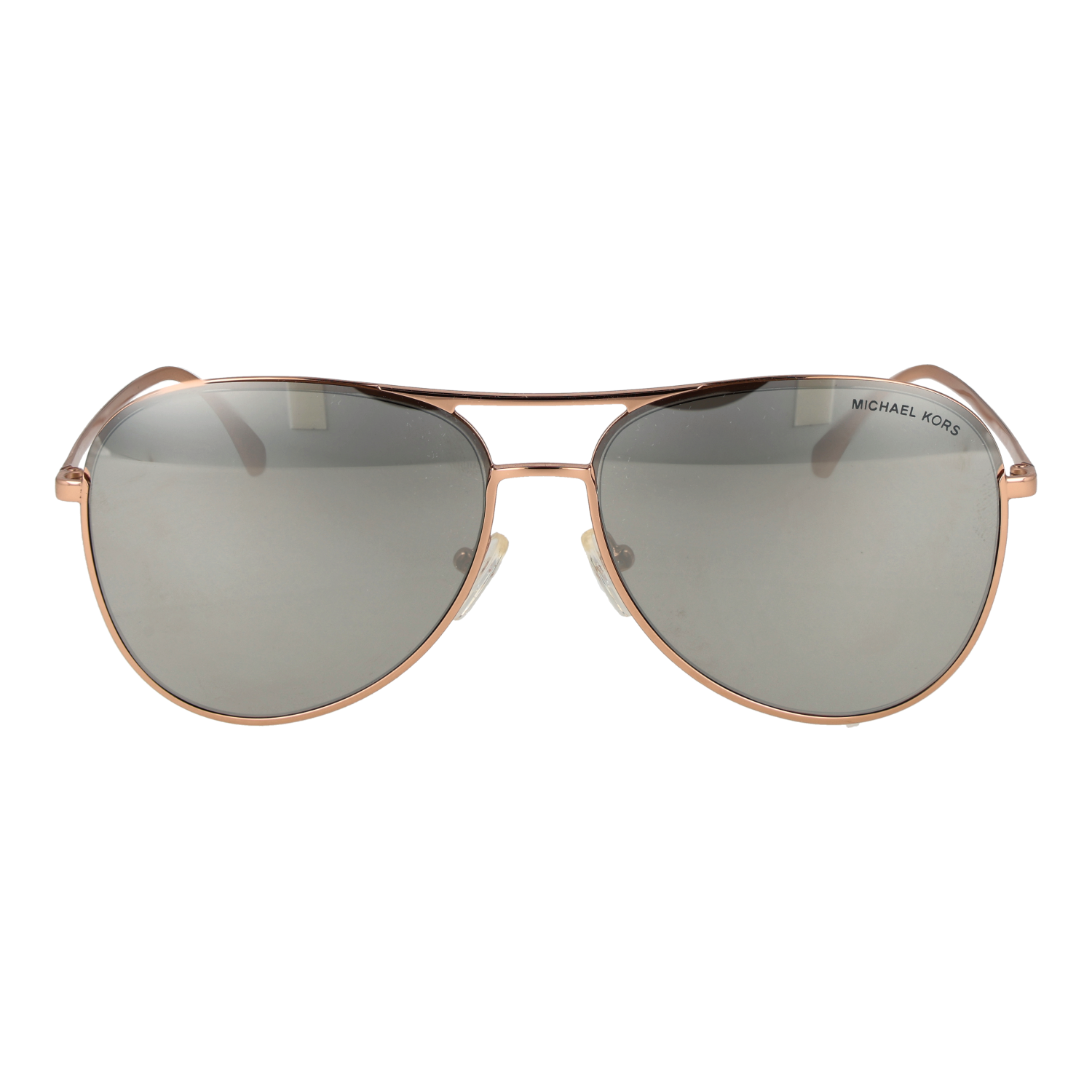 Michael Kors Sunglasses Michael Kors Sunglasses MK1089 11086G Rose Gold Aviator Mirrored 59mm Eyeglasses Eyewear designer