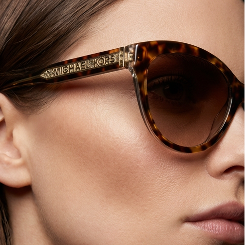 Michael Kors Sunglasses Michael Kors Sunglasses Multi Brown Gradient Round MK2158 310213 55mm Eyeglasses Eyewear designer