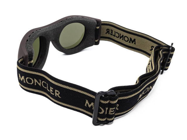 Moncler Sunglasses Moncler Ski Goggle ML0051 50C 55mm - Brown/Smoke Logo Band Eyeglasses Eyewear designer