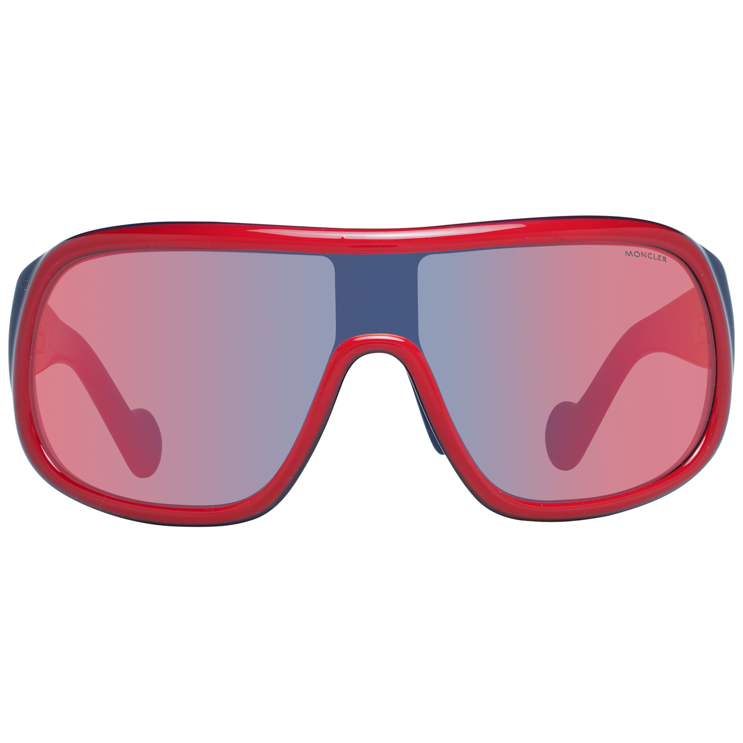 Moncler Sunglasses Moncler Sunglasses Shield Blue ML0048 68C 00 Eyeglasses Eyewear UK USA Australia 
