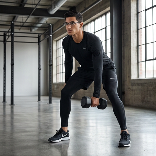 Nike Eyeglasses Nike Eyeglasses 8141 001 Black Rectangle Half Rim Metal Frames 55mm Eyeglasses Eyewear designer