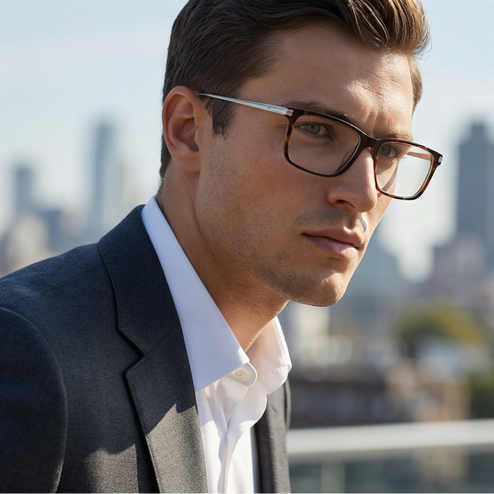 Omega Eyeglasses Omega Glasses Frames OM5014 056 58mm Men's Brown Rectangular Full-Rim Eyeglasses Eyewear designer