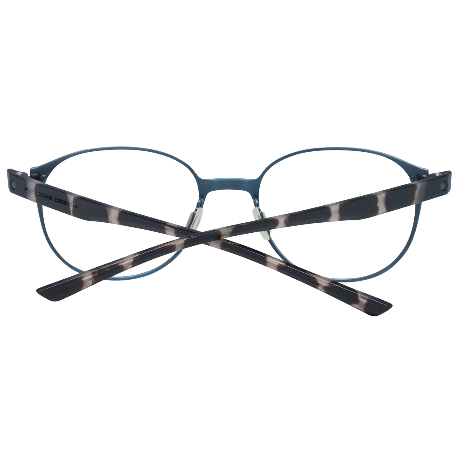 Porsche Design Eyeglasses Porsche Design Glasses Frames P8345 E 50mm Titanium Unisex Blue Oval Full-Rim Eyeglasses Eyewear designer