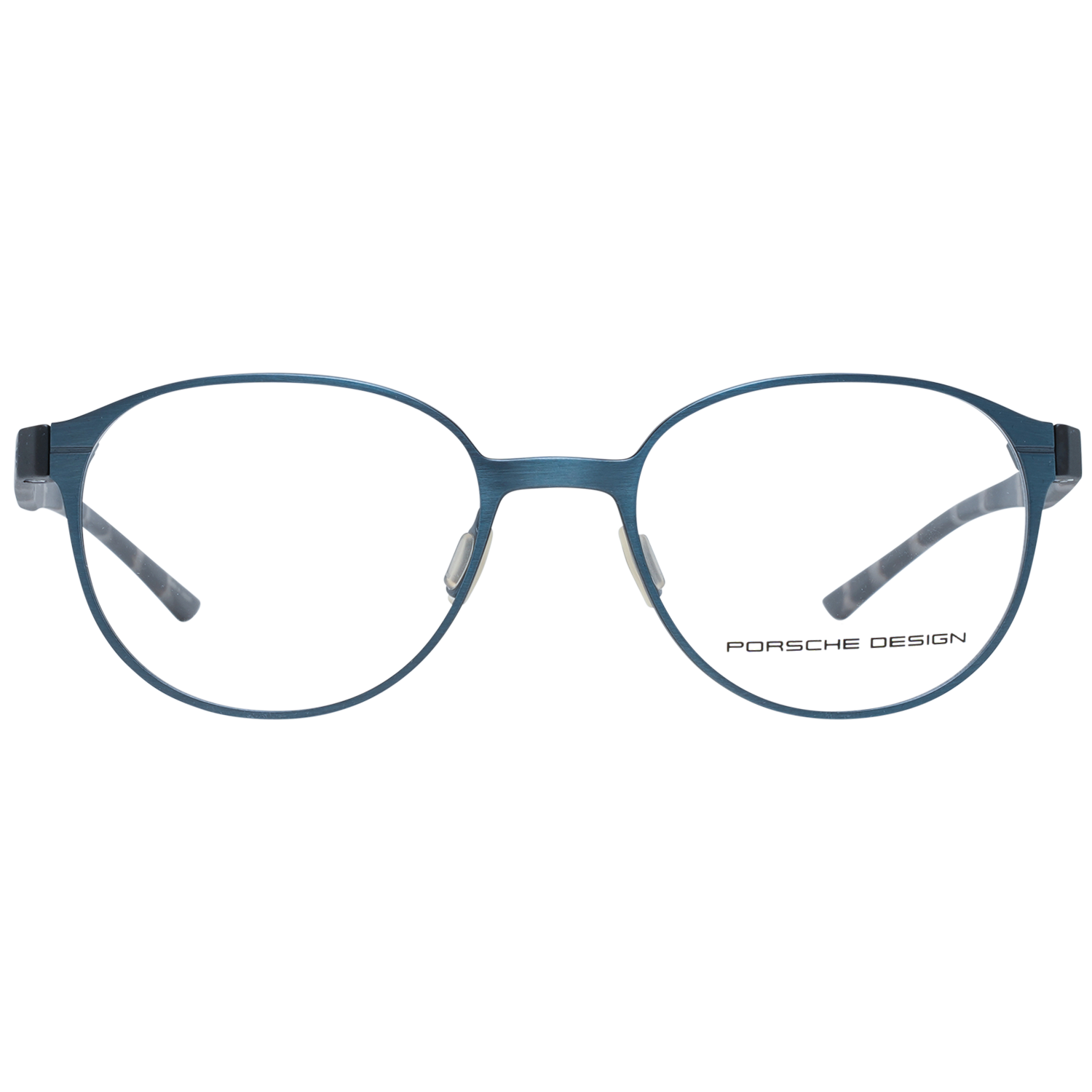 Porsche Design Eyeglasses Porsche Design Glasses Frames P8345 E 50mm Titanium Unisex Blue Oval Full-Rim Eyeglasses Eyewear designer