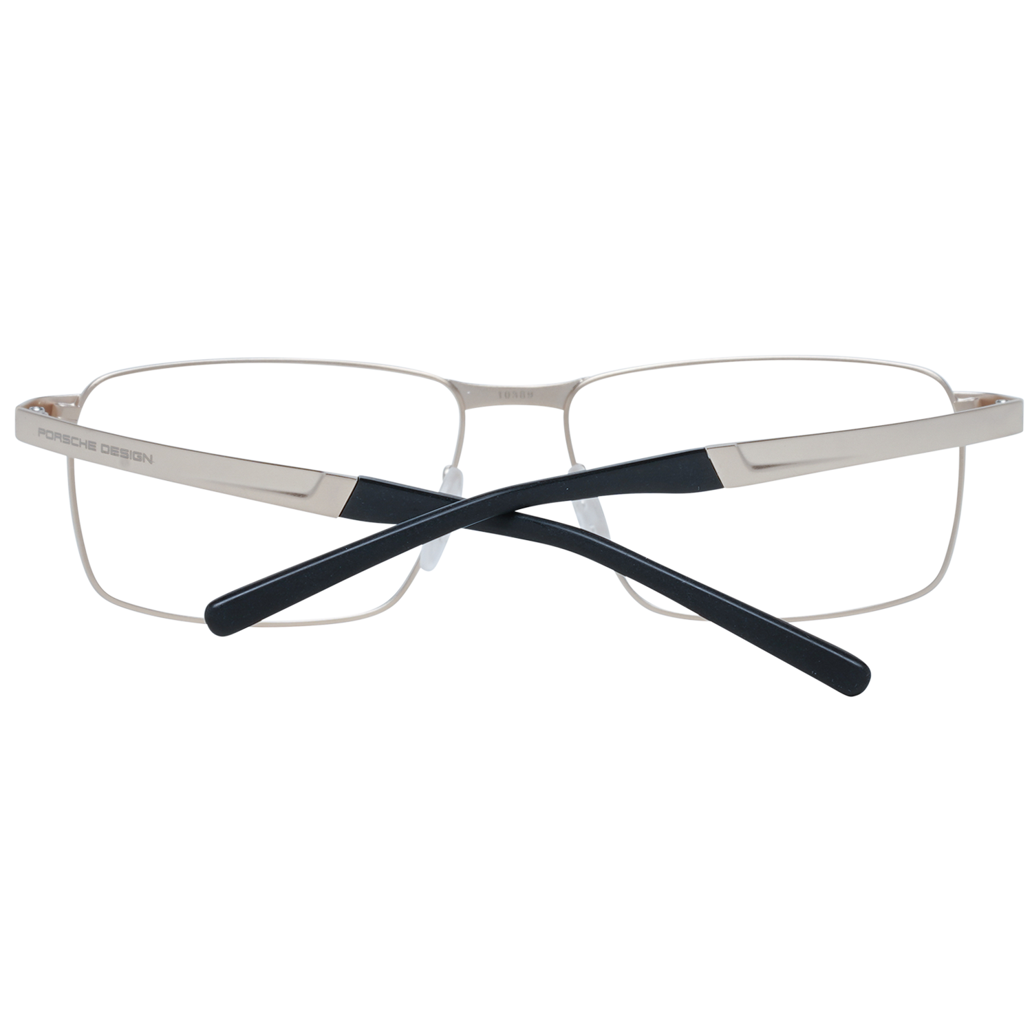 Porsche Design Eyeglasses Porsche Design Optical Frame P8337 C 56mm Titanium - Grey Rectangular Full-Rim Eyeglasses Eyewear UK USA Australia 