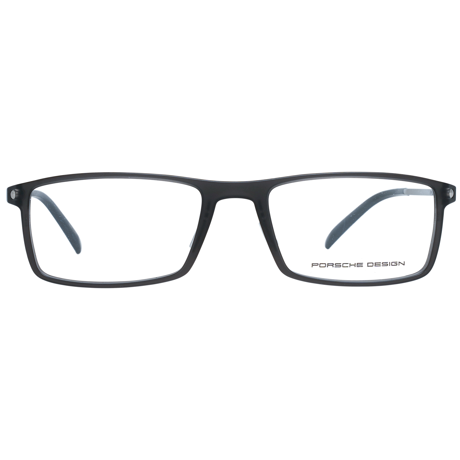 Porsche Design Men's Glasses Optical Frame Grey Rectangle P8384 C 55