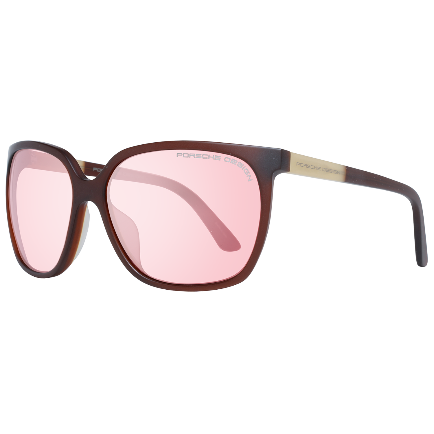 Porsche Design Sunglasses Women Square Mirrored P8589 B 60