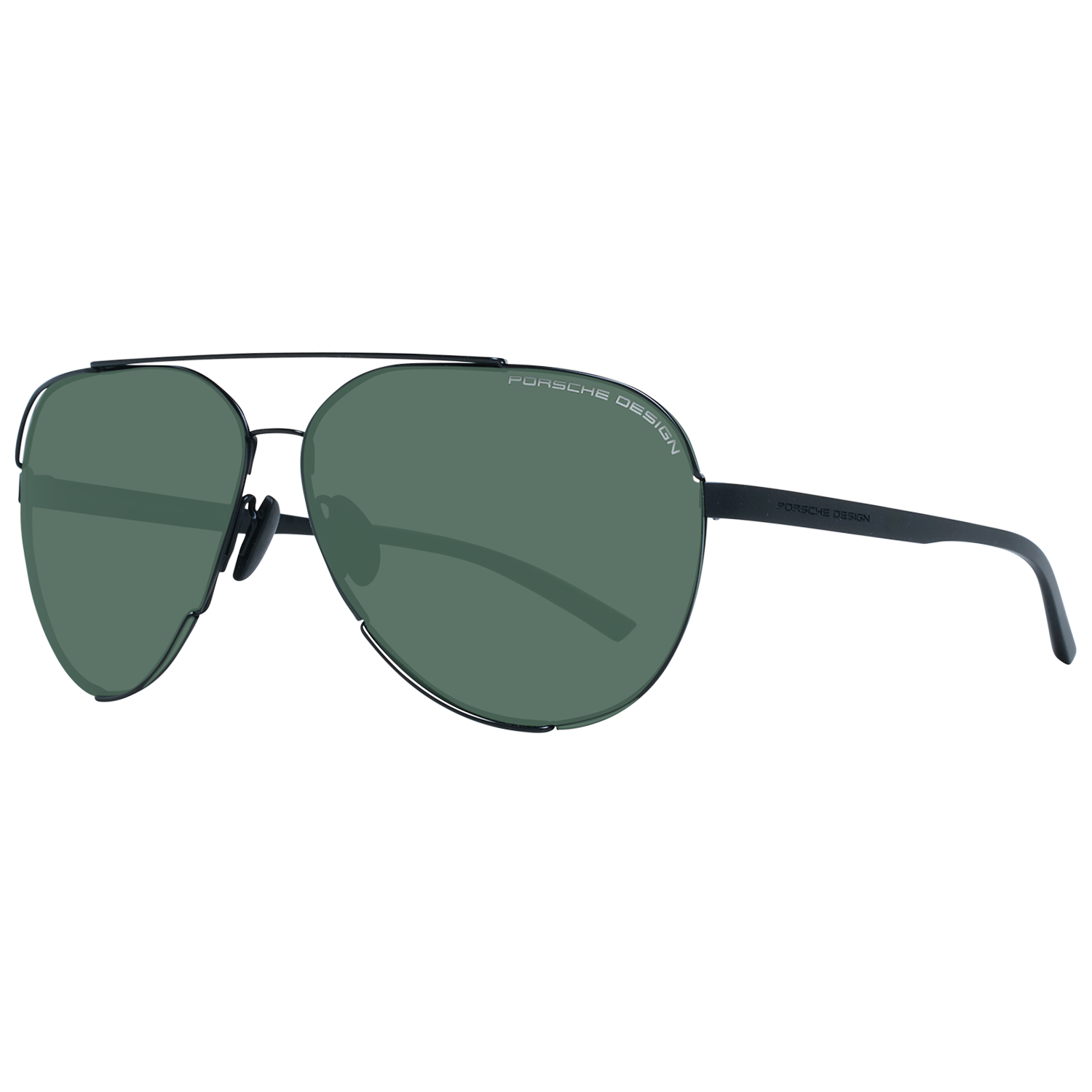Porsche Design Sunglasses Men's Black Aviator P8682 A 66