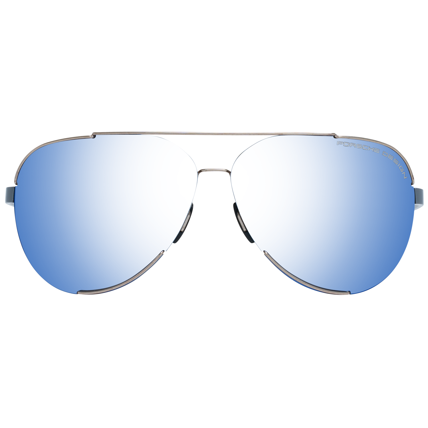 Porsche Design Sunglasses Men's Mirrored Aviator P8682 D 64