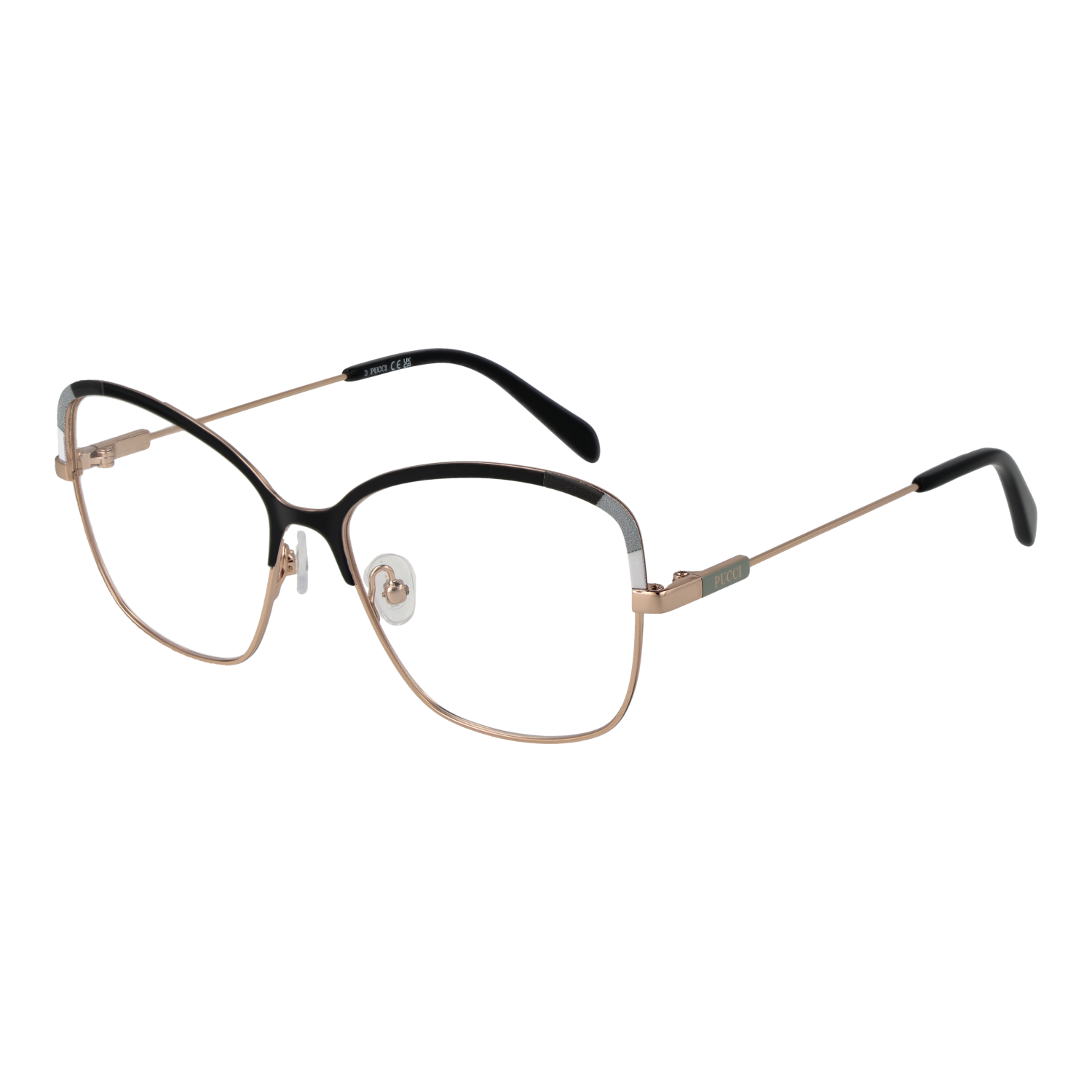Pucci Optical Frames Pucci Eyeglasses Frames EP5202 005 55 Eyeglasses Eyewear designer