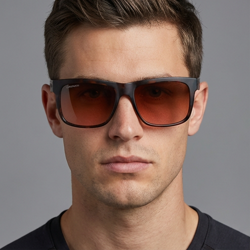 Serengeti Sunglasses Serengeti Sunglasses 8371-AU Positano Tortoiseshell Brown Polarized Rectangular 56mm Eyeglasses Eyewear designer