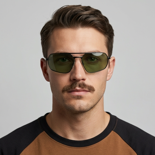 Serengeti Sunglasses Serengeti Sunglasses Men Black Geometric Green Photochromic Polarized SS570003 Hinkley Eyeglasses Eyewear designer