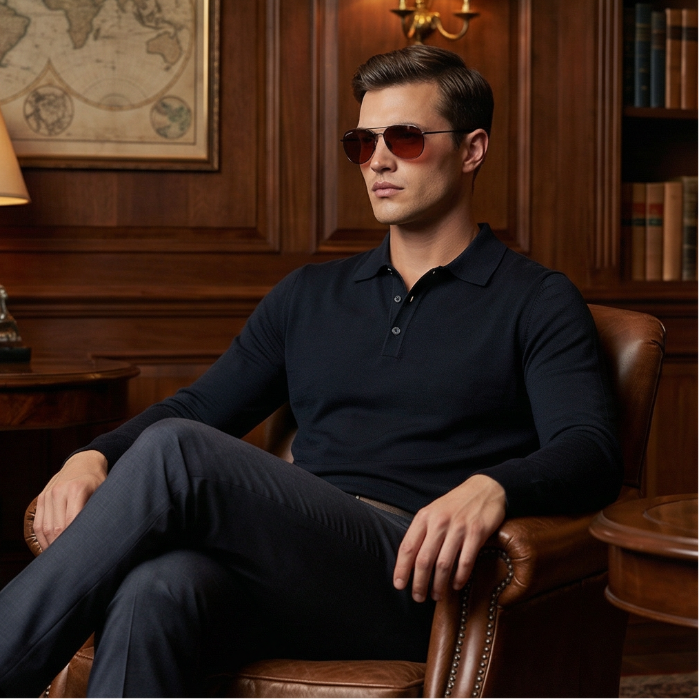 Serengeti Sunglasses Serengeti Sunglasses Men Black Round Orange Photochromatic Polarized SS543004 Haywood 56mm Eyeglasses Eyewear designer