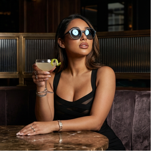 Serengeti Sunglasses Serengeti Sunglasses Women Black Blue Photochromic Polarized Round SS577004 Joan Eyeglasses Eyewear designer