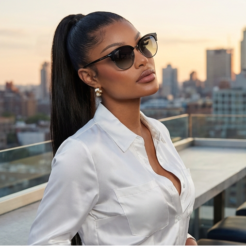 Serengeti Sunglasses Serengeti Sunglasses Women Black Round Green Polarized 8942 Lela 50mm Eyeglasses Eyewear designer