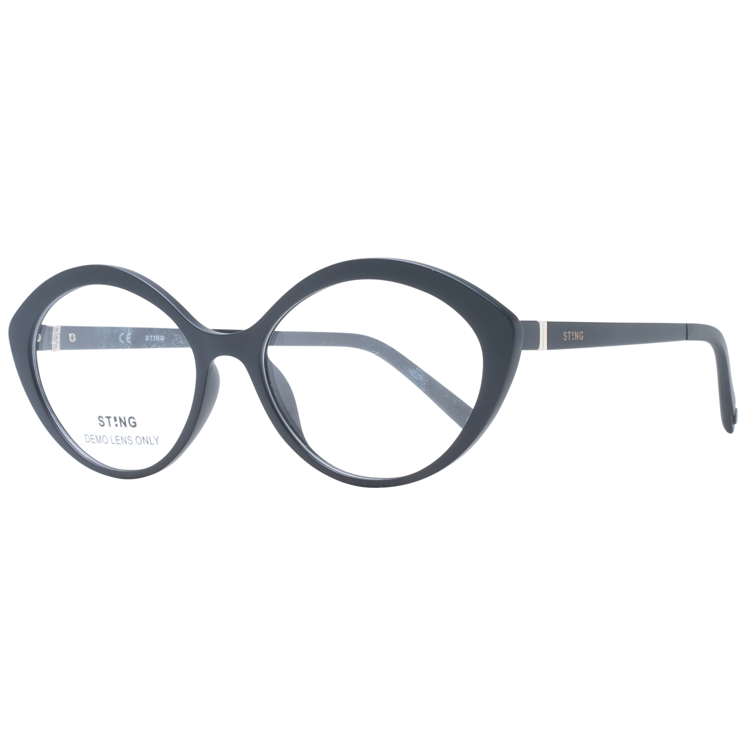 Sting Frames with Sunglasses-Clips Sting Glasses Frames SST378 U28P 53 Sunglasses Clip Eyeglasses Eyewear designer