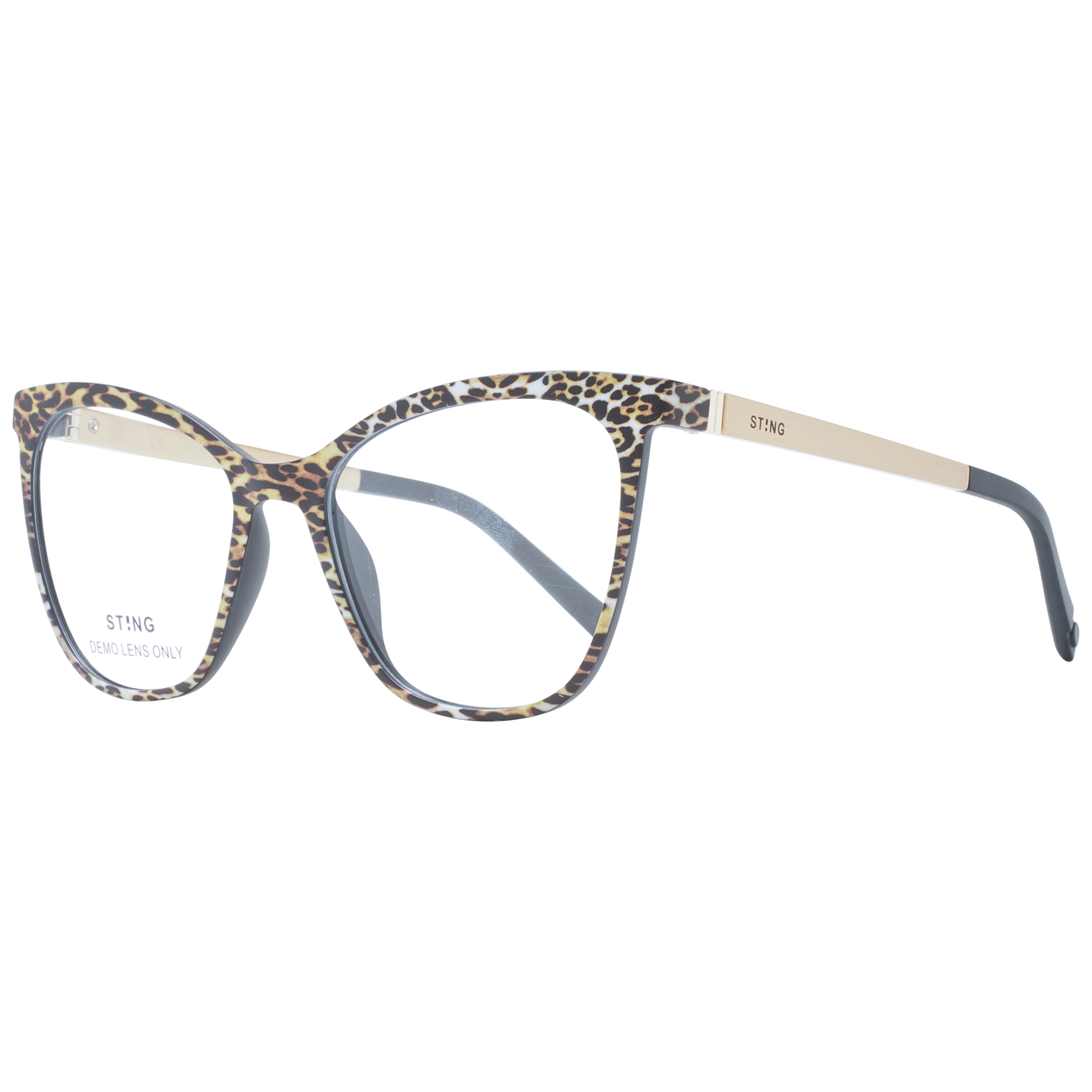 Sting Frames with Sunglasses-Clips Sting Glasses Frames SST380 ALFP 52 Sunglasses Clip Eyeglasses Eyewear designer