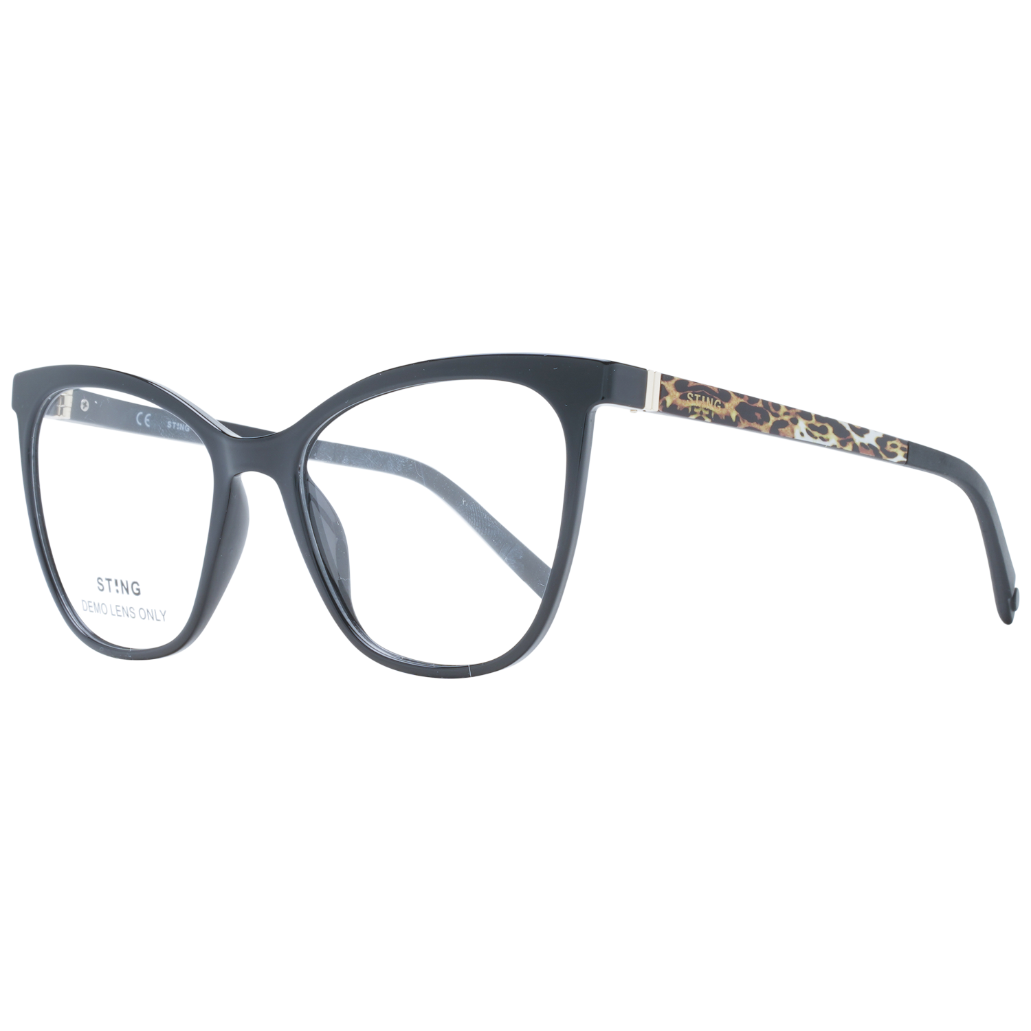 Sting Frames with Sunglasses-Clips Sting Glasses Frames SST380 Z42P 52 Sunglasses Clip Eyeglasses Eyewear designer