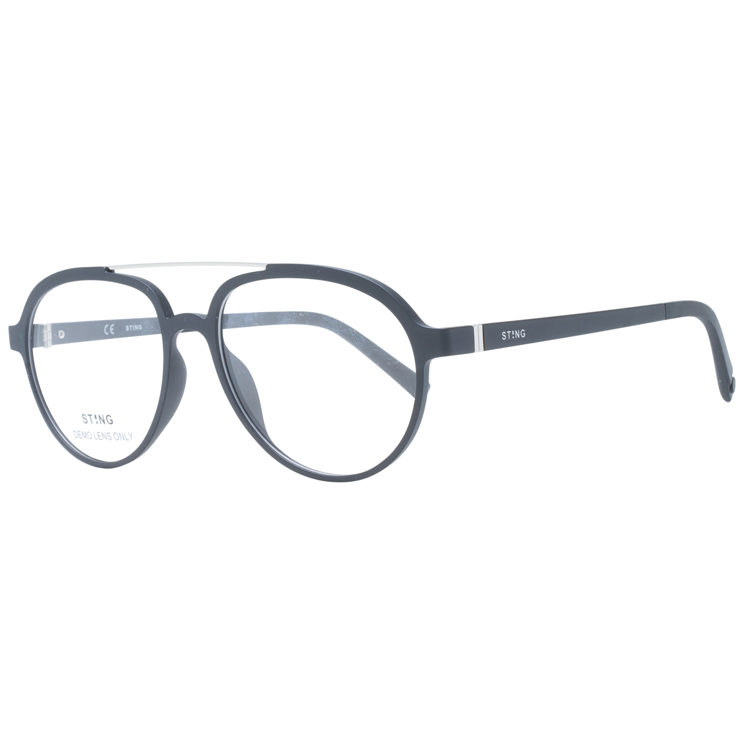 Sting Frames with Sunglasses-Clips Sting Glasses Frames SST410 U28P 54 Sunglasses Clip Eyeglasses Eyewear designer