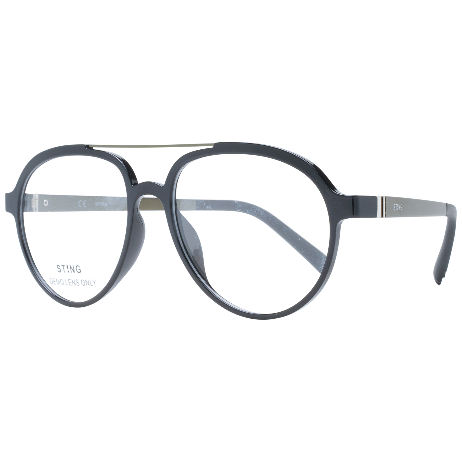 Sting Frames with Sunglasses-Clips Sting Glasses Frames SST410 Z42P 54 Sunglasses Clip Eyeglasses Eyewear designer