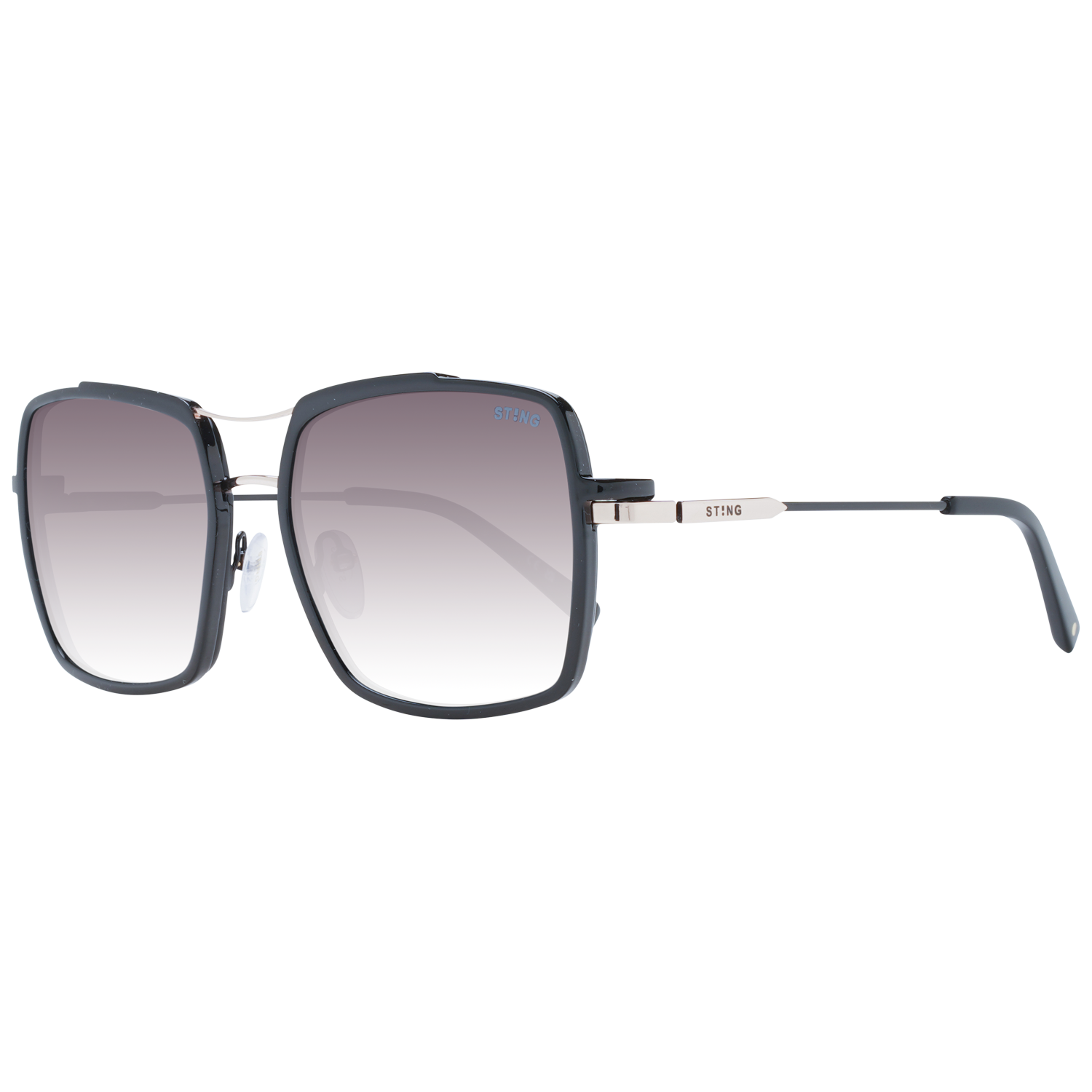 Sting Frames with Sunglasses-Clips Sting Glasses Frames UST474 8NSP 56 Sunglasses Clip Eyeglasses Eyewear designer